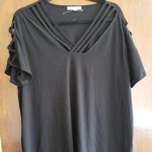 NWT Dress Barn Black shirt